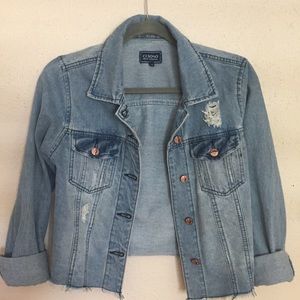 Cropped Denim Jacket